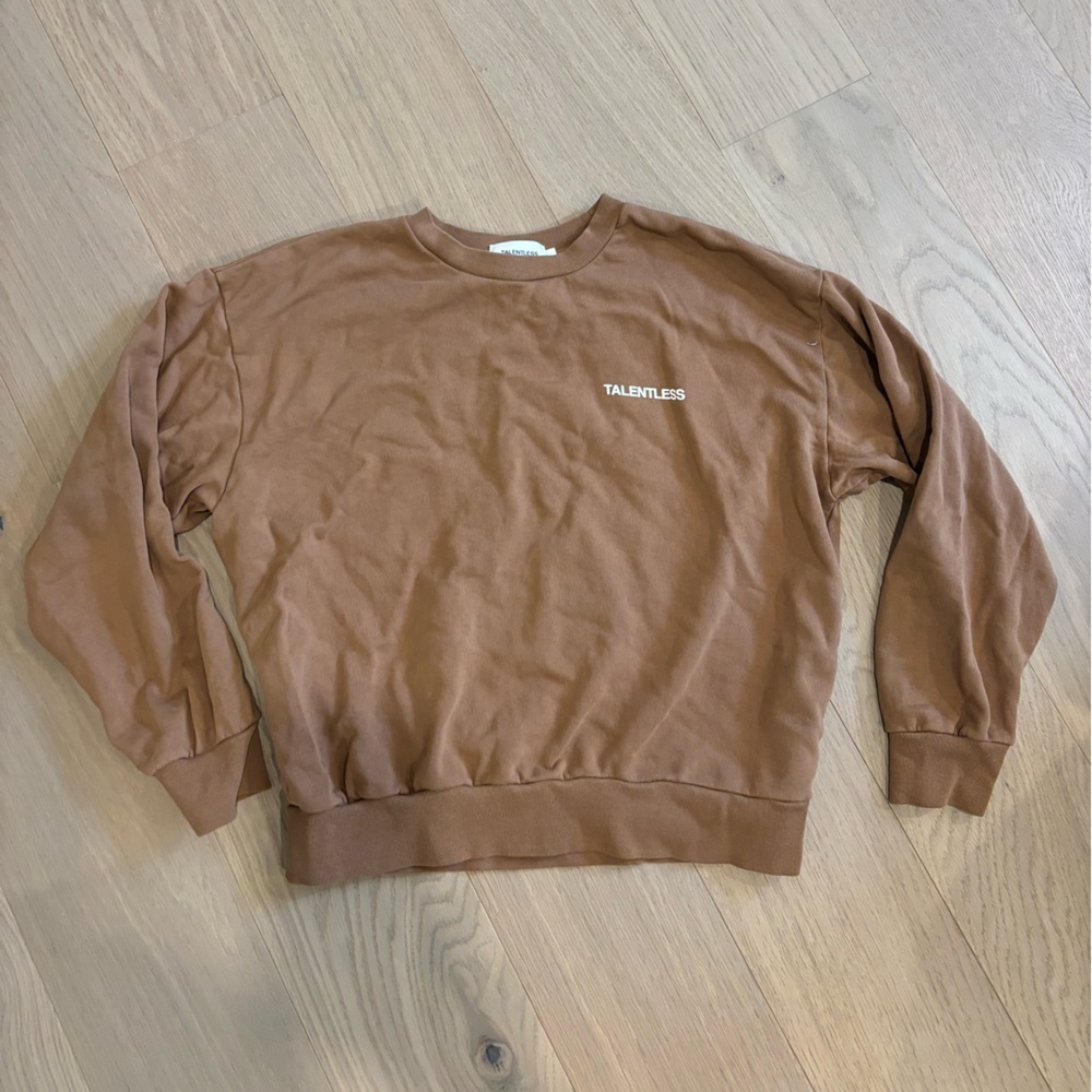 Womans Talentless Crewneck pullover sweater